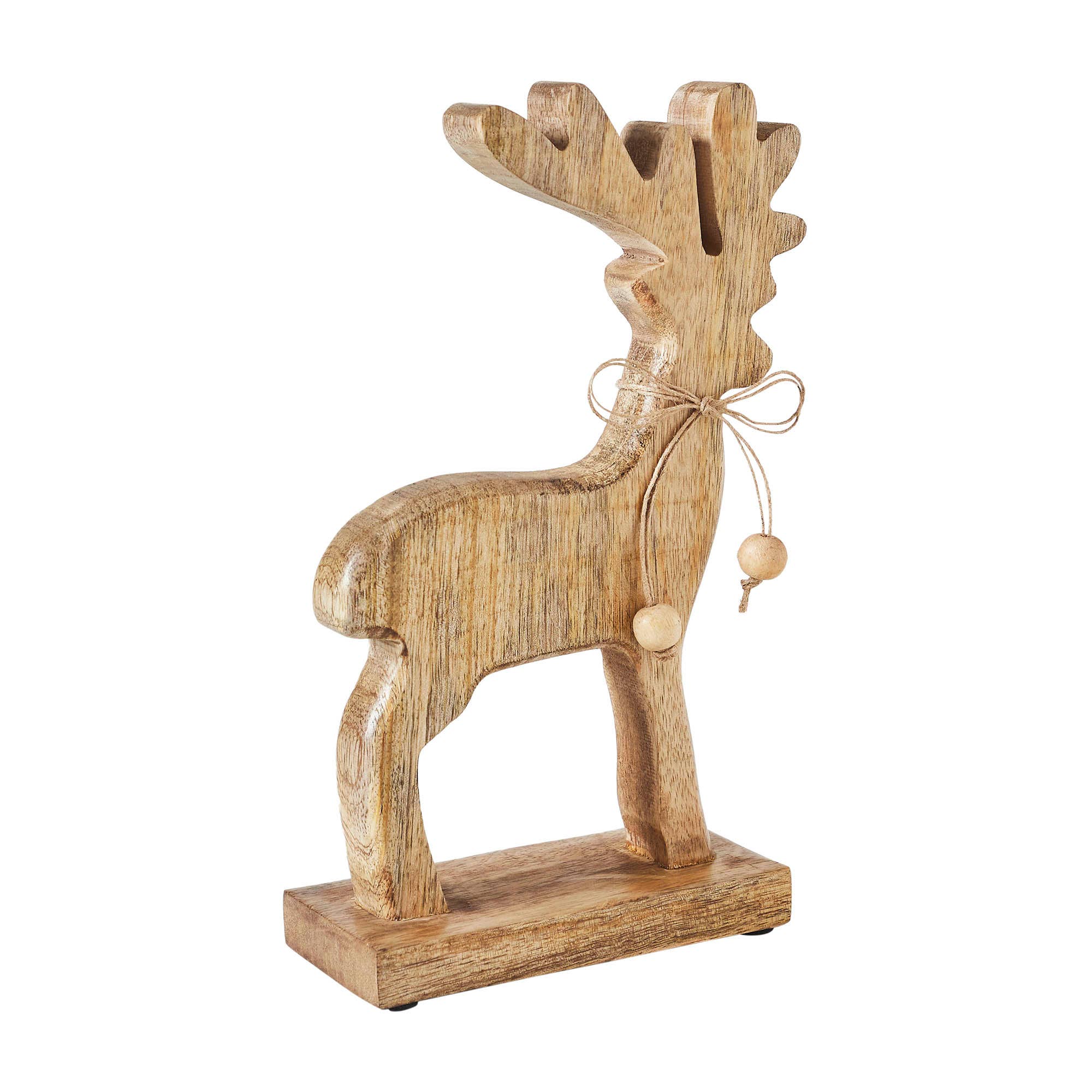 Reindeer Wooden Figurine 10x5.5x2.5