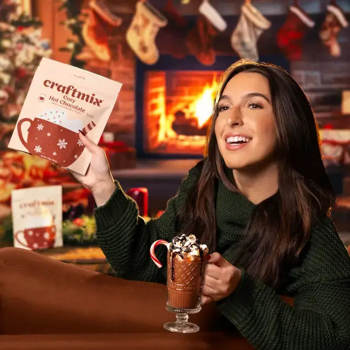 Cozy Hot Chocolate & Cocktail Mixer - 24ct Caddy