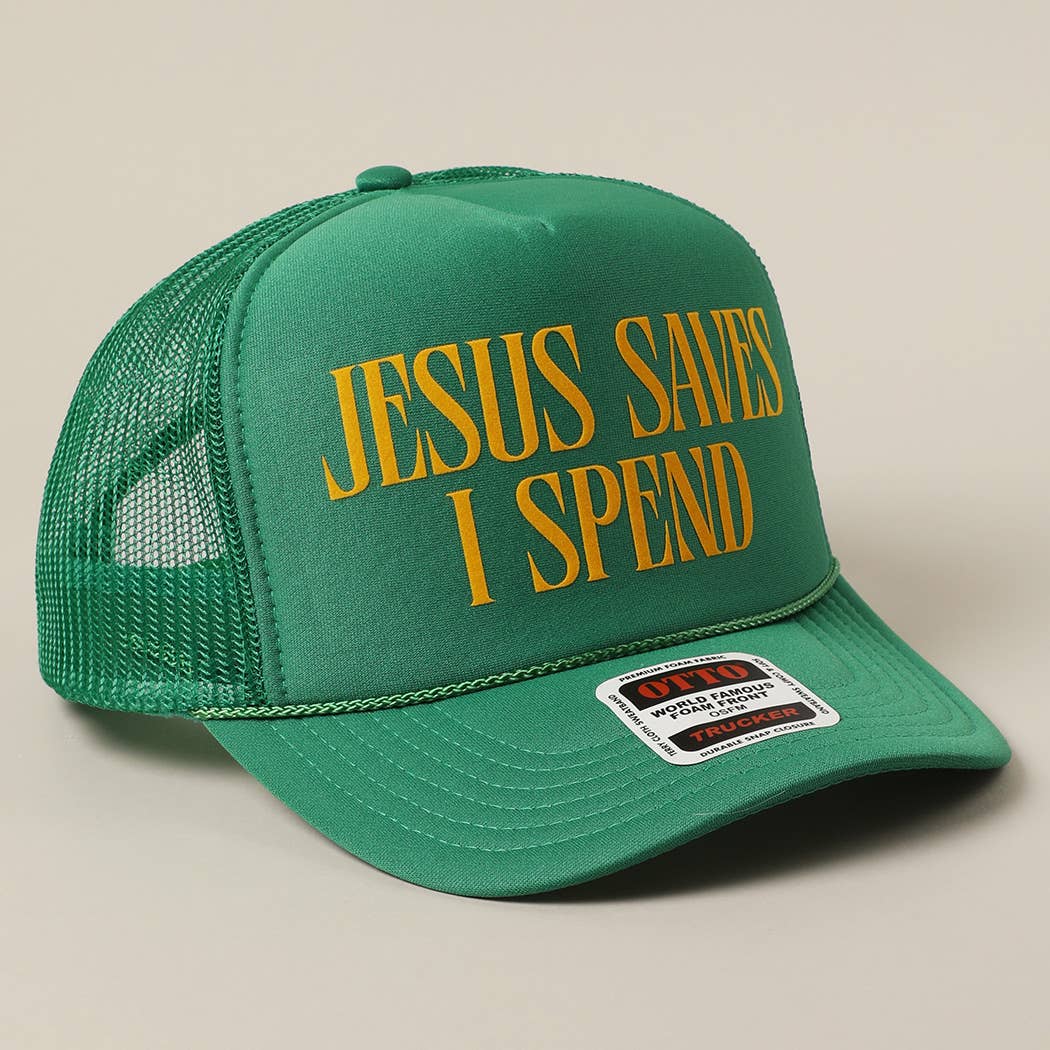 Jesus saves i spend