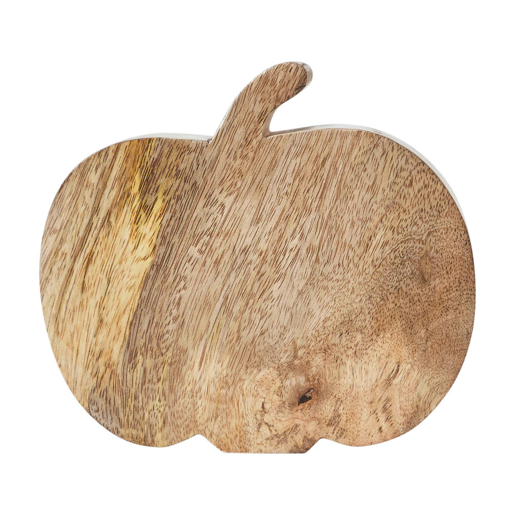 Fall Autumn Thanksgiving Rustic Wooden Pumpkin Tabletop Decor with In All Things Give Thanks Sentiment 5.75x6.5x1.25 Inch