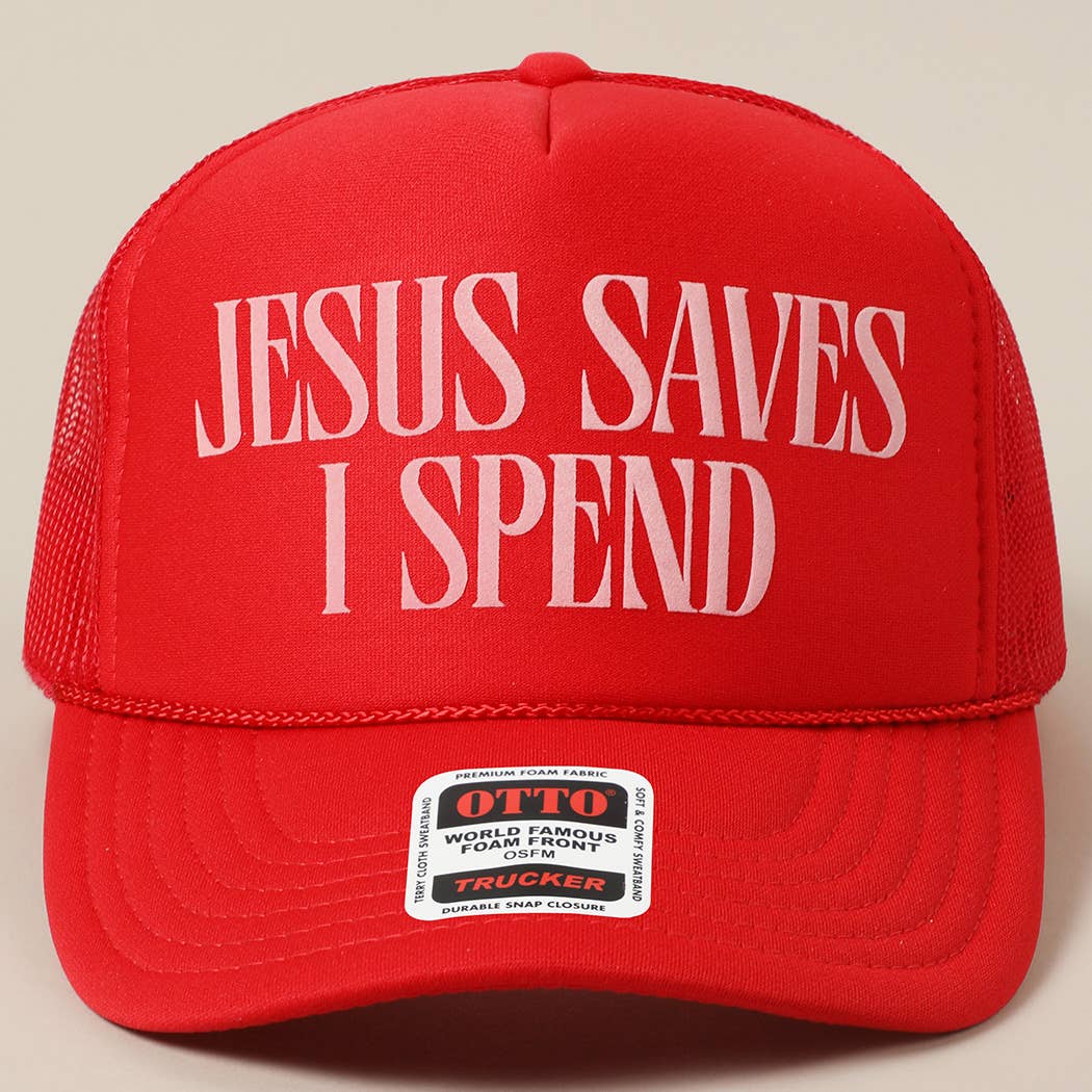 Jesus saves i spend