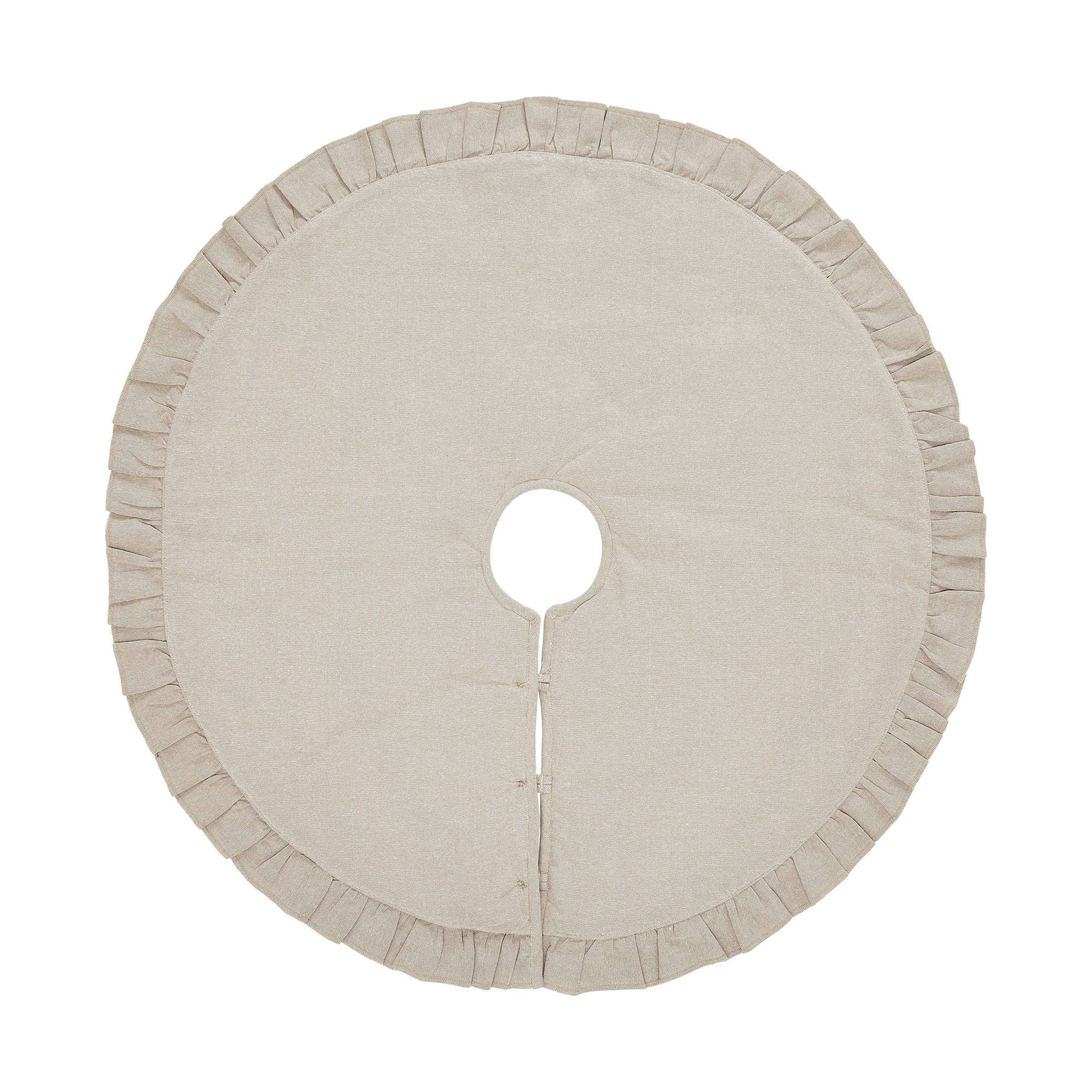 Sawyer Mill Red Ticking Stripe Tree Skirt 36